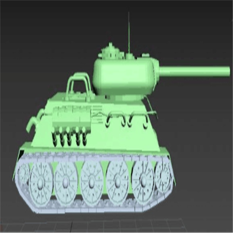 内黄充气军用坦克模型